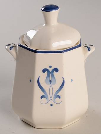 Blue Dane Sugar Bowl & Lid