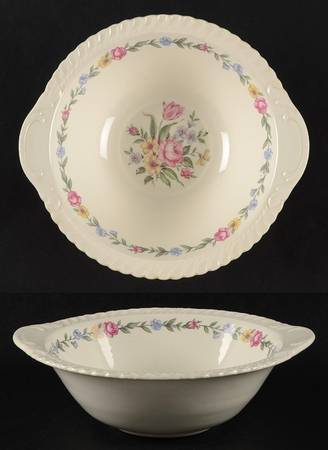 Bouquet Lugged Cereal Bowl