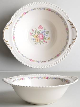 Bouquet 10" Round Vegetable Bowl