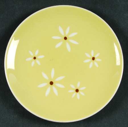 Brown Eyed Susan Yellow Bread & Butter Plate