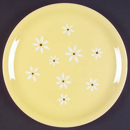 Brown Eyed Susan Yellow 11" Chop Plate (Round Platter)