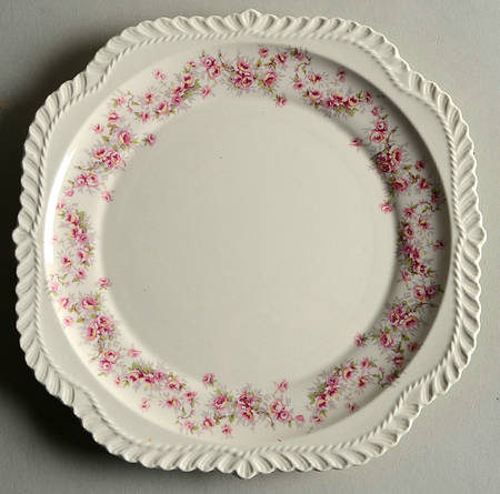 Bridal Rose (Royal Gadroon, No Trim) Square Salad Plate