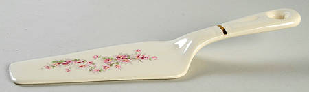 Bridal Rose (Royal Gadroon, No Trim) Solid Ceramic Pie/Cake Server