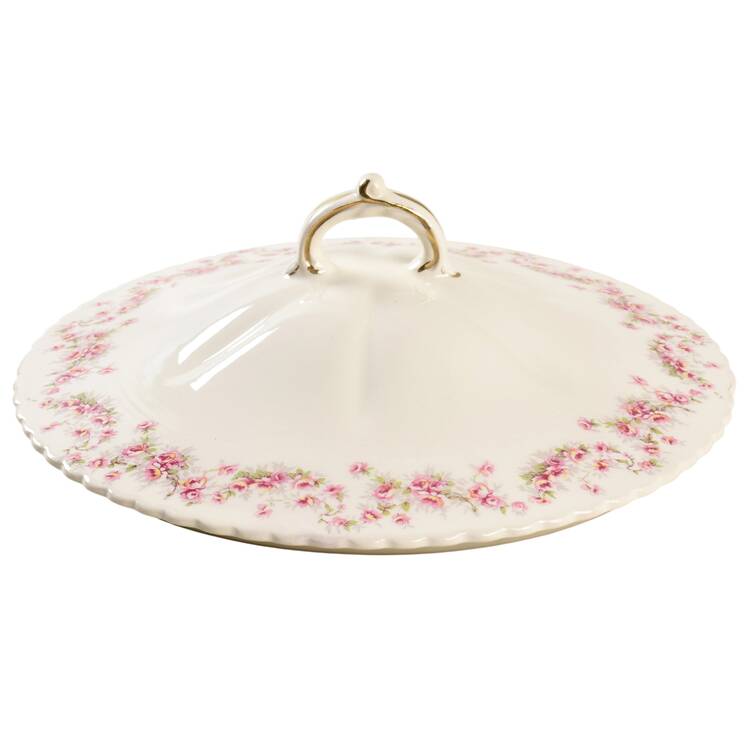 Bridal Rose (Royal Gadroon, No Trim) Lid for Round Vegetable