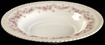 Bridal Rose (Royal Gadroon, No Trim) Rim Soup Bowl