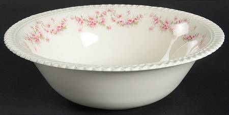 Bridal Rose (Royal Gadroon, No Trim) 8" Round Vegetable Bowl