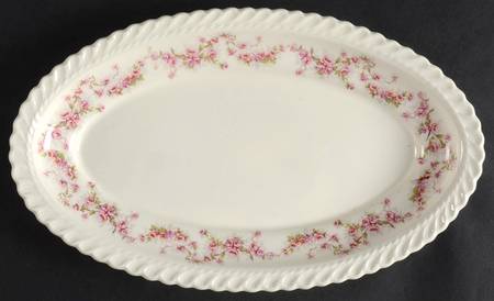 Bridal Rose (Royal Gadroon, No Trim) Relish/Gravy Underplate