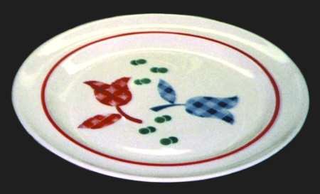 Calico Tulip Dinner Plate