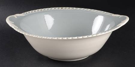 Chesterton Light Gray 10" Round Vegetable Bowl