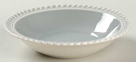 Chesterton Light Gray Rim Fruit/Dessert (Sauce) Bowl