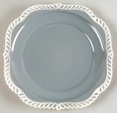 Chesterton Light Gray Square Salad Plate