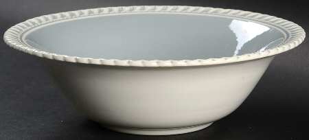 Chesterton Light Gray 7" Round Vegetable Bowl