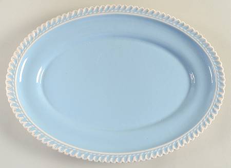 Chesterton Blue 11" Oval Serving Platter