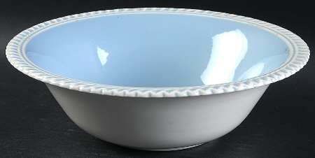 Chesterton Blue 8" Round Vegetable Bowl
