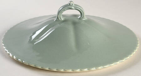 Chesterton Celadon Lid for Round Vegetable