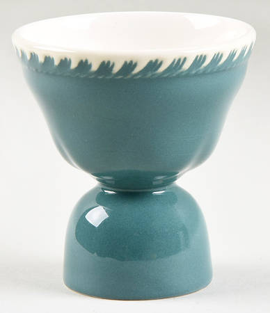 Corinthian (Dark Teal Green) Double Egg Cup