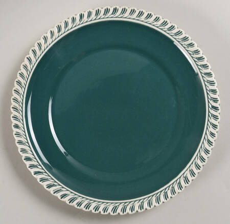 Corinthian (Dark Teal Green) Salad Plate
