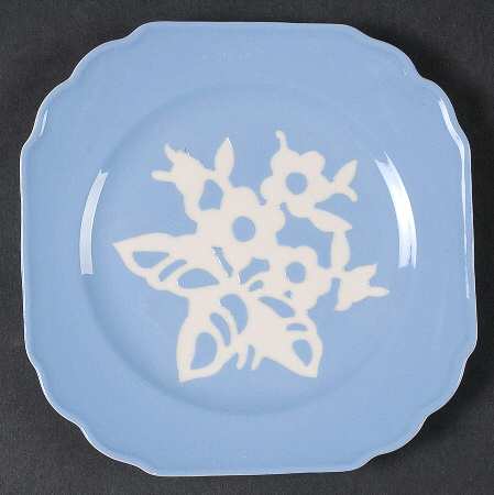 Dainty Flower Blue (Virginia) Bread & Butter Plate