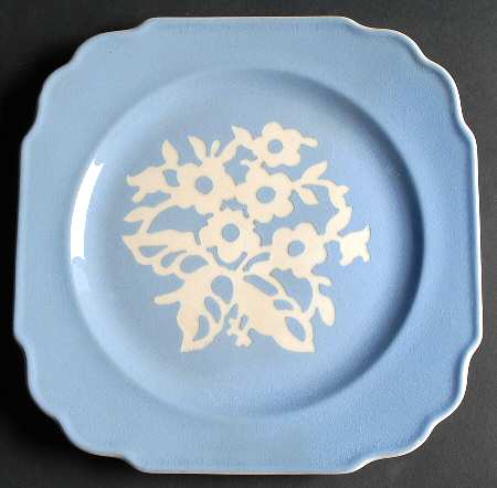 Dainty Flower Blue (Virginia) Luncheon Plate