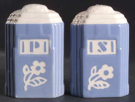 Dainty Flower Blue (Virginia) Salt & Pepper Set