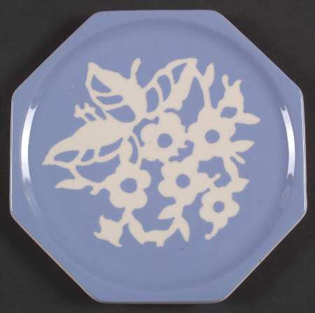 Dainty Flower Blue (Virginia) Octagonal Tea Tile