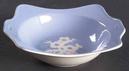 Dainty Flower Blue (Virginia) 6" Square Melrose Individual Salad Bowl