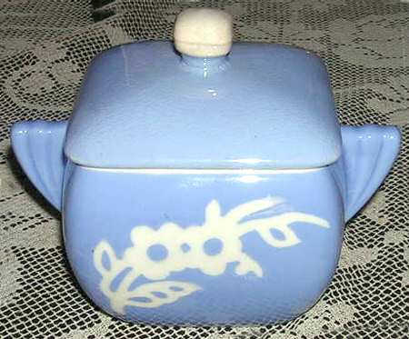 Dainty Flower Blue (Zephyr) Sugar Bowl & Lid
