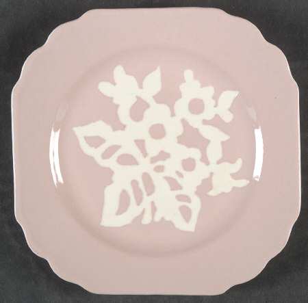 Dainty Flower Pink (Virginia) Bread & Butter Plate