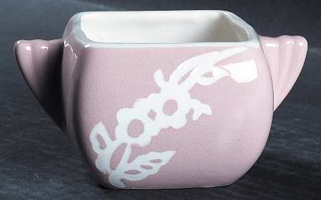 Dainty Flower Pink (Virginia) Sugar Bowl No Lid