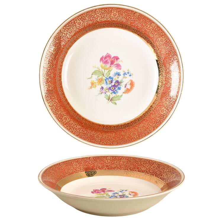 Dresden Duchess Coupe Soup Bowl