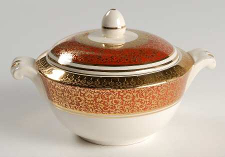 Dresden Duchess Sugar Bowl & Lid