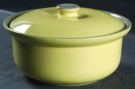 Golden Dawn 1.5 Qt Round Covered Casserole