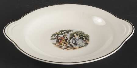 Godey Prints Lemon Dish