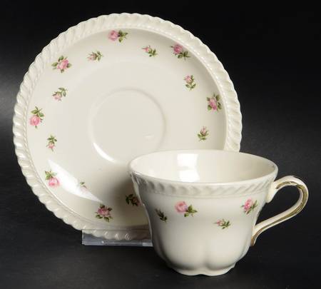 HAR15 Flat Cup & Saucer Set by Harker
