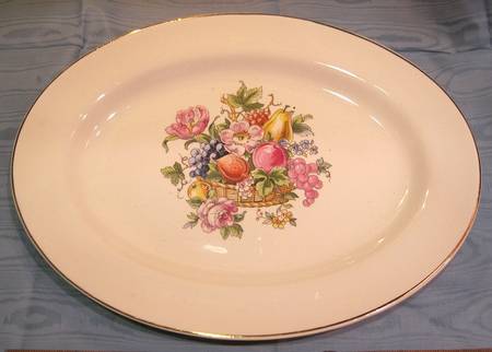 Lovelace 13" Oval Serving Platter
