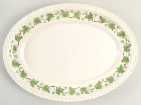 Ivy 13" Oval Serving Platter