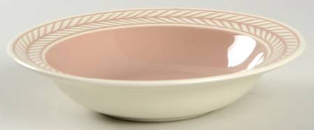 Laurelton Beige Rim Fruit/Dessert (Sauce) Bowl