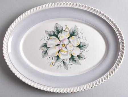 Magnolia 11" Oval Serving Platter