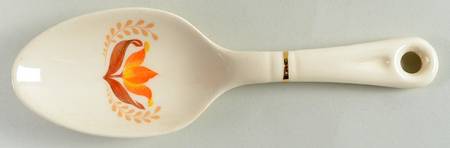 Modern Tulip Solid Casserole Spoon