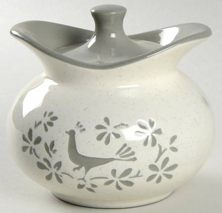 Peacock Alley Sugar Bowl & Lid