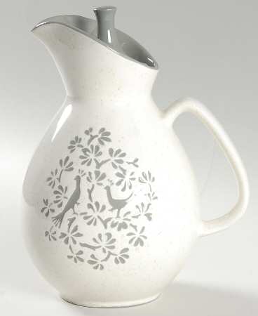 Peacock Alley Pitcher & Lid