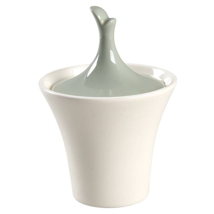 Persian Key Sugar Bowl & Lid