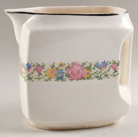 Petit Point 64 Oz Pitcher, No Lid