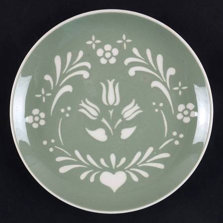 Provincial Tulip Green Salad Plate