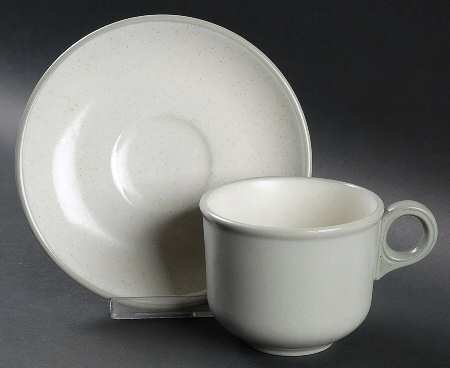 Early Morn Flat Cup & Saucer Set