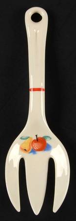 Red Apple II Hotoven Salad Serving Fork, Solid Piece