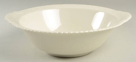 Rosebud Bouquet (No Trim) 10" Round Vegetable Bowl by Harker