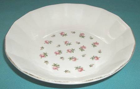 Rosebud Coupe Soup Bowl