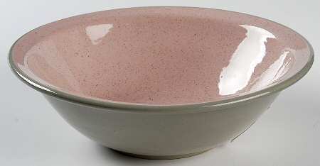 Shell Pink 8" Round Vegetable Bowl