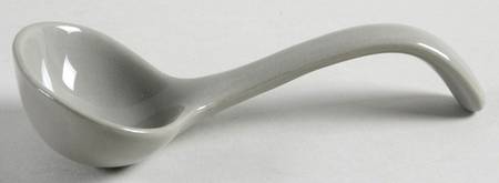 Shell Pink Gravy Ladle Solid Piece